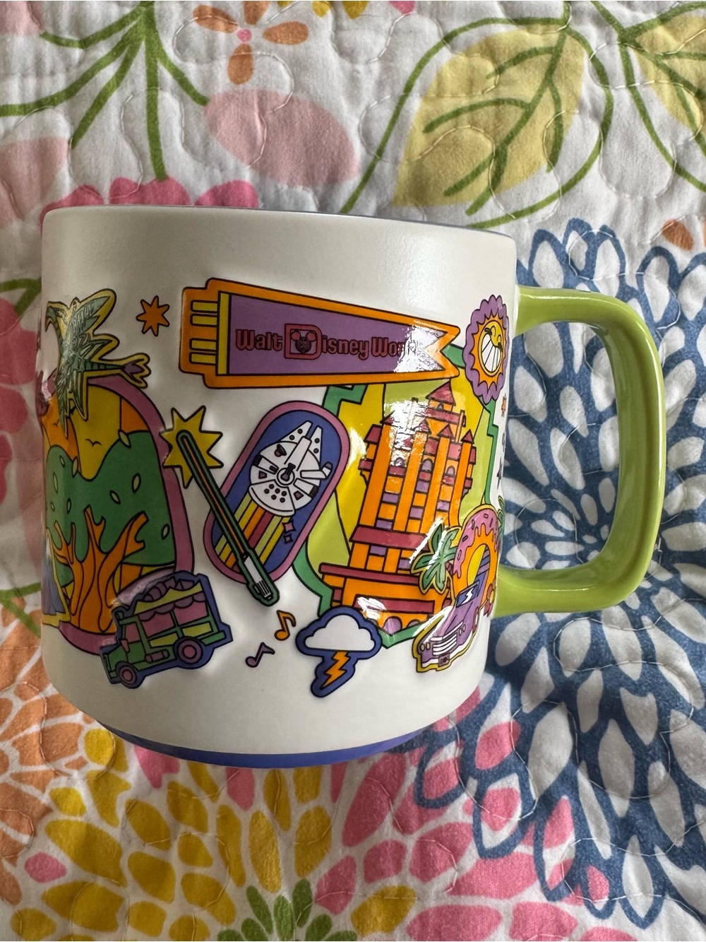 Nib Starbucks Disney world mug 4 parks